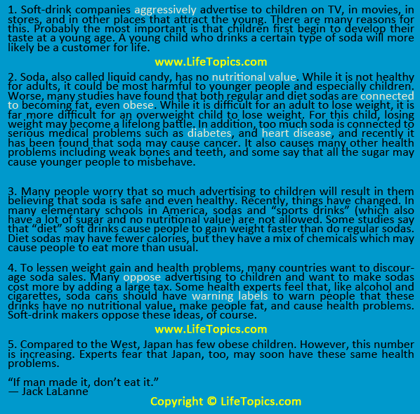 Life Topics Text