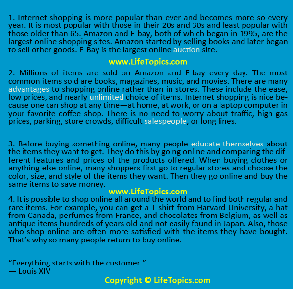 Life Topics Text