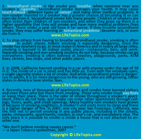 Life Topics Text