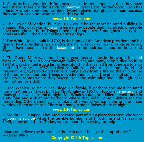 Life Topics Text